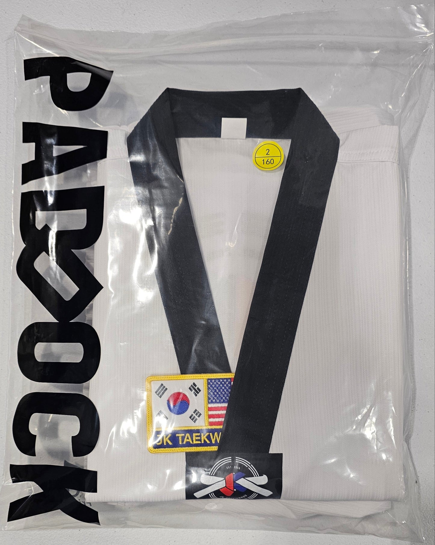 (Dan) White/ Black Trim Uniform