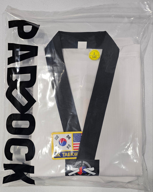 (Dan) White/ Black Trim Uniform