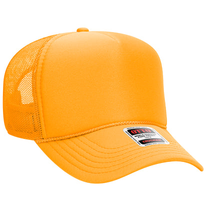 OTTO CAP 5 Panel Mid Profile Mesh Back Trucker Hat